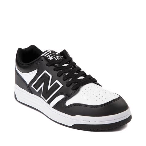 new balance 480 white/black sneakers